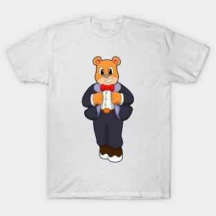 Bear as Groom with Suit T-Shirt